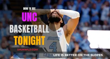 Stream UNC Hoops: Live Game Guide for Tonight