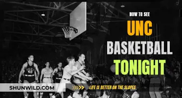 Where to Watch UNC Basketball Live Tonight