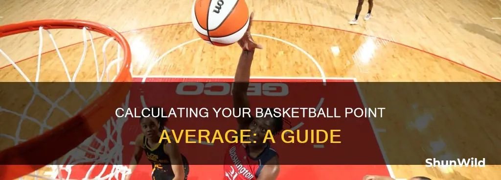 how to see your point in basketball average