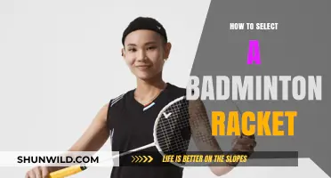 Choosing the Right Badminton Racket: A Guide