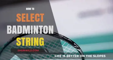Selecting Badminton Strings: A Guide to Choosing the Right Strings