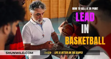 Strategies to Sell a Large Lead in Basketball