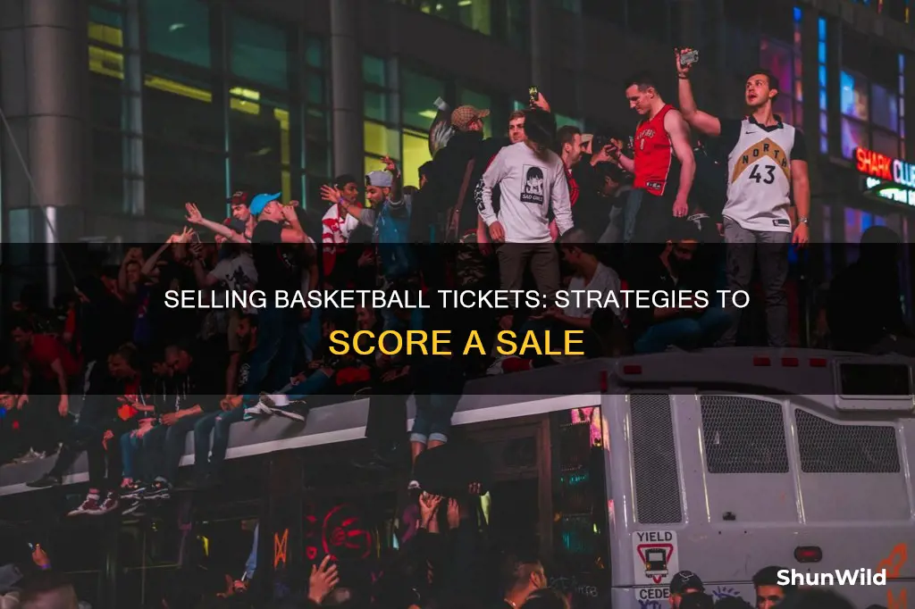 how to sell basketball tickets