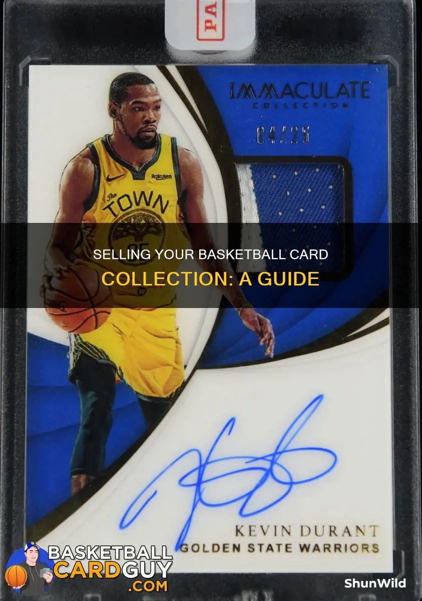 how to sell my basketball card collection