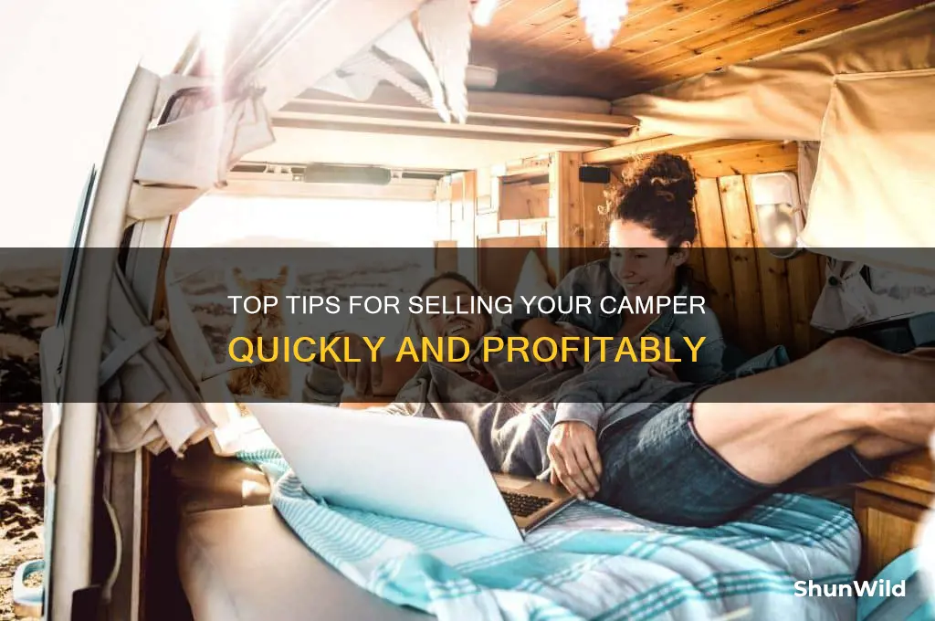 how to sell my camper
