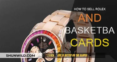 Selling Strategies: Rolex and Basketball Cards