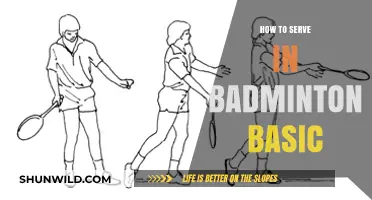 Badminton Serving Basics: A Beginner's Guide