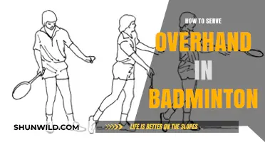 Mastering the Overhand Serve in Badminton