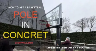 Setting a Basketball Pole: Concrete Essentials