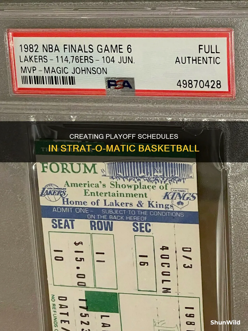 how to set create playoff schedule in strat-o-matic basketball