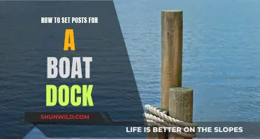 Setting Posts for a Boat Dock: A Comprehensive Guide