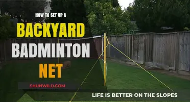 Setting Up a Backyard Badminton Net: A Step-by-Step Guide
