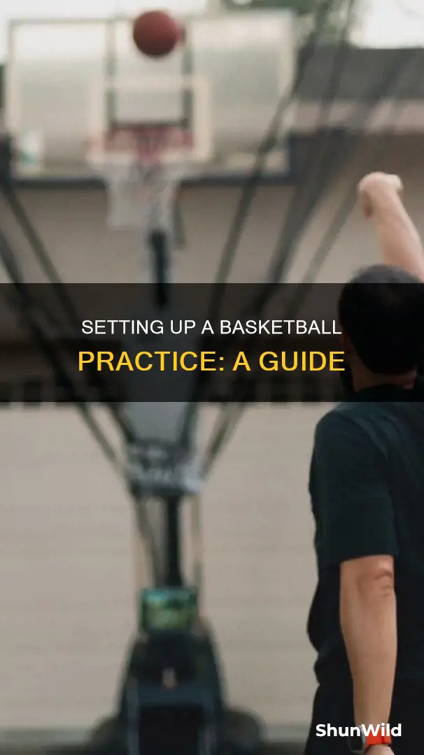 how to set up a basketball practice