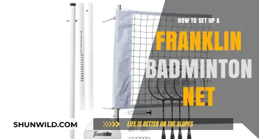 Setting Up Your Franklin Badminton Net: A Step-by-Step Guide