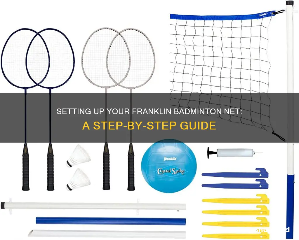 how to set up a franklin badminton net