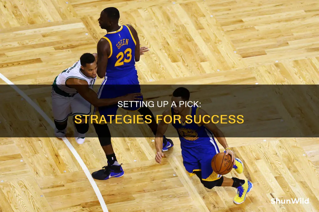 how to set up a pick in basketball