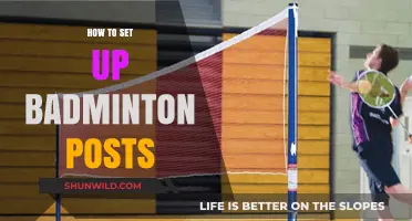 Setting Up Badminton Posts: A Step-by-Step Guide
