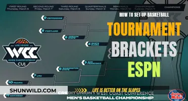 Setting Up Basketball Brackets: ESPN Style