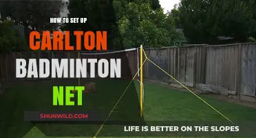 Setting Up a Carlton Badminton Net: A Step-by-Step Guide