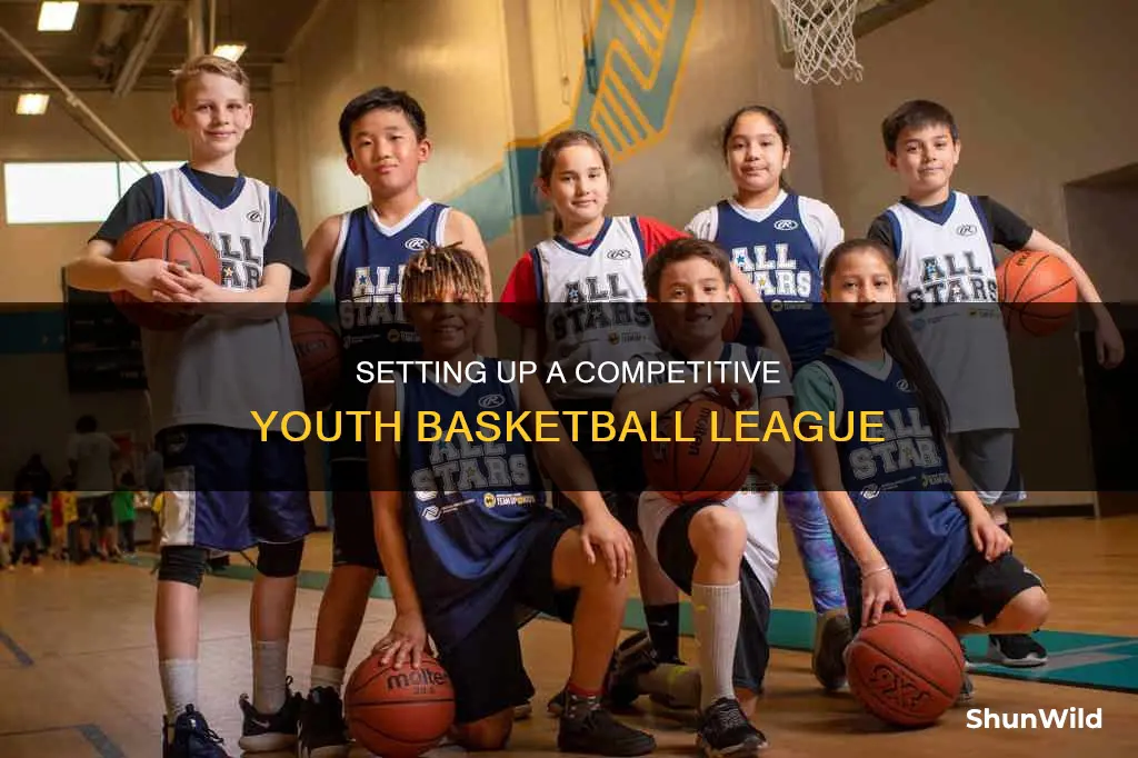 how to set up elementary competitive basketball league