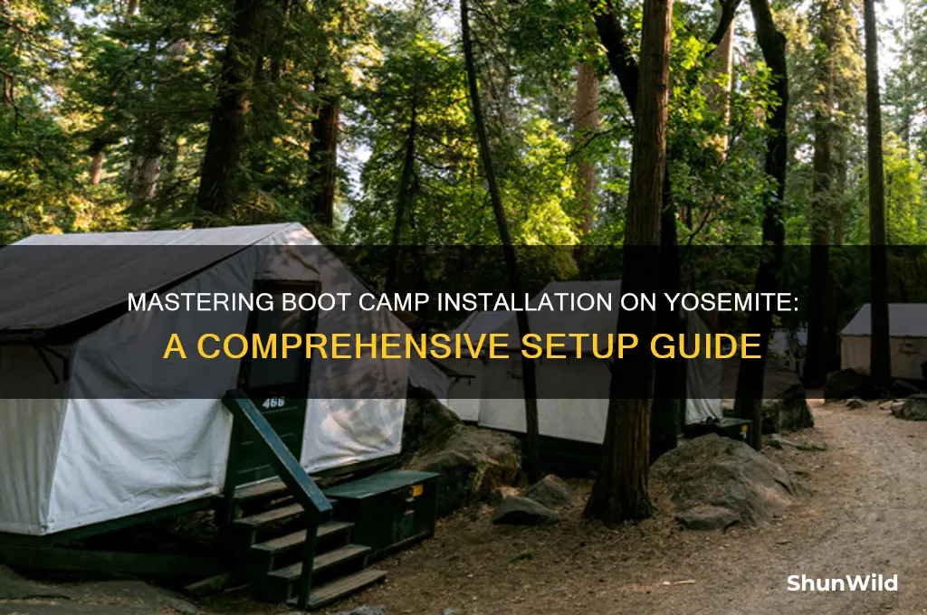 how to setup boot camp in yosemite