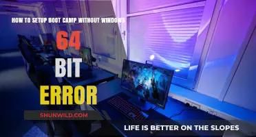 Fixing Boot Camp Windows 64-Bit Error: A Step-by-Step Setup Guide