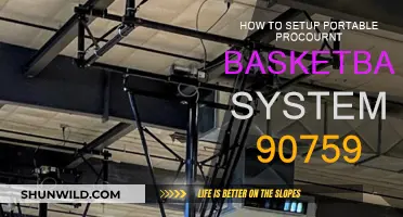 Easy Setup: Your Portable Basketball System, Unboxed