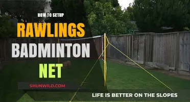 Setting Up Your Rawlings Badminton Net: A Step-by-Step Guide