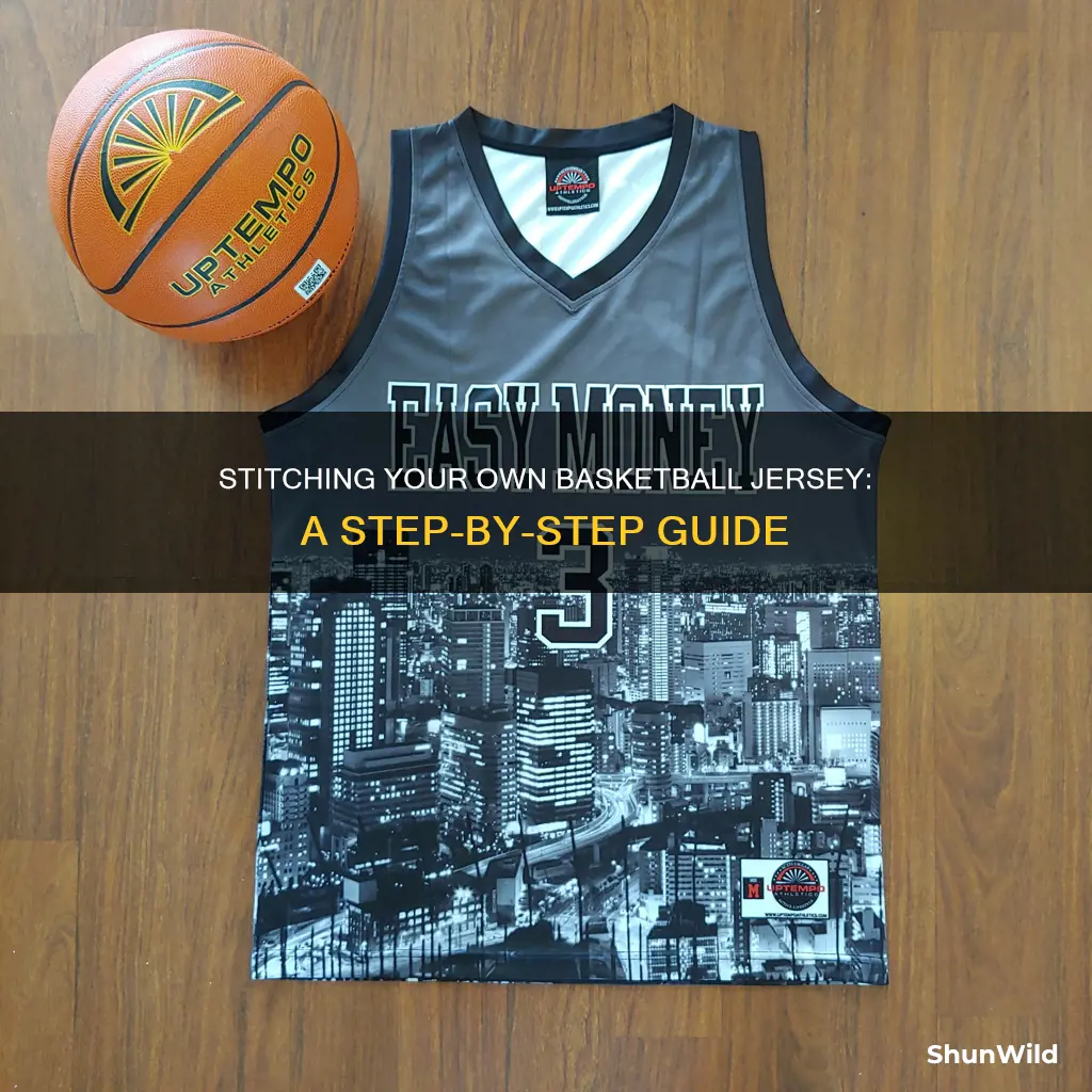 how to sew a basketball jersey