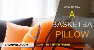 Crafting a Basketball Pillow: Sewing Guide