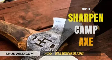 Mastering the Art of Sharpening Your Camp Axe: A Step-by-Step Guide