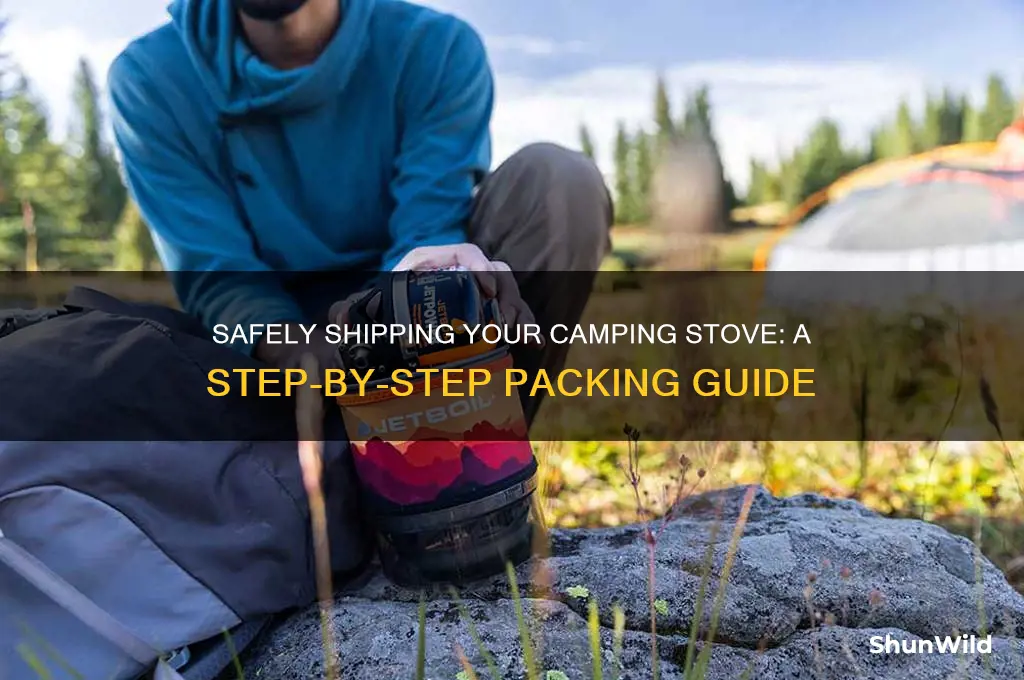 how to ship camping stove