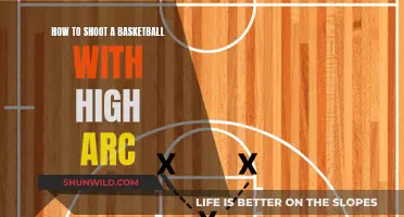 Shooting Hoops: Achieving High Arcs for Basketball Beginners