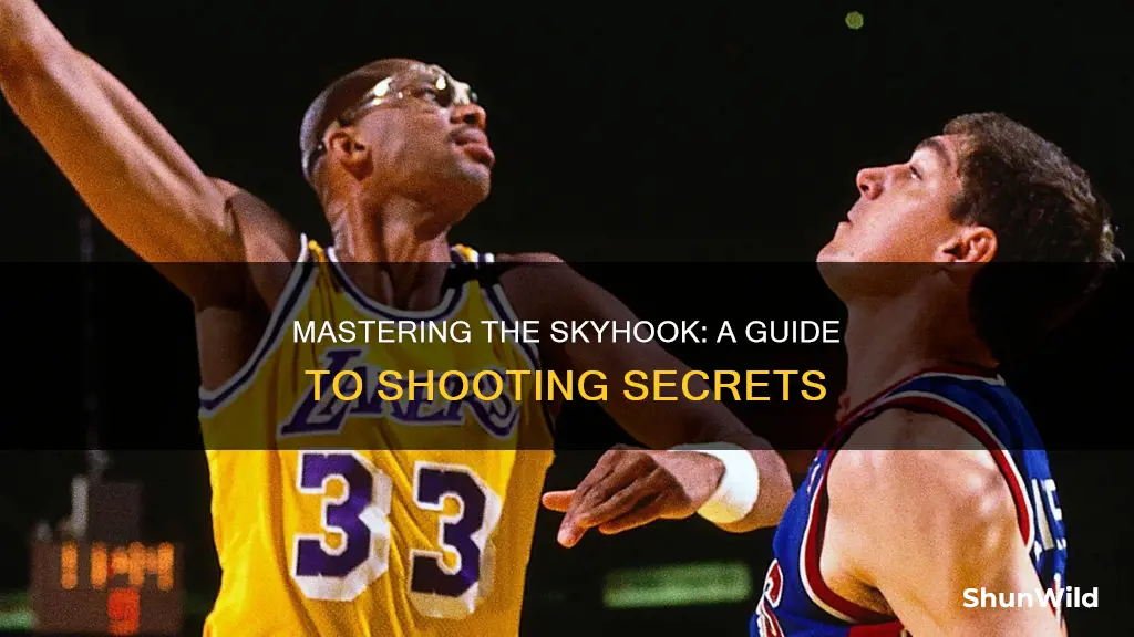 how to shoot a skyhook shot in basketball