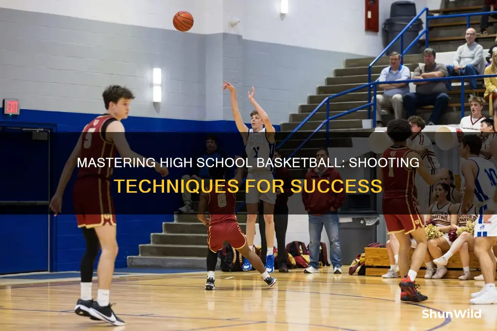 how to shoot high school basketball