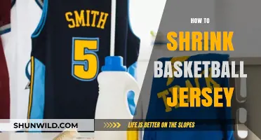 Shrinking Your Basketball Jersey: A Step-by-Step Guide