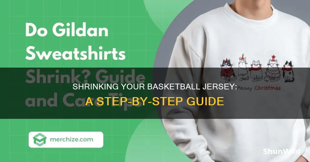 how to shrink basketball jersey