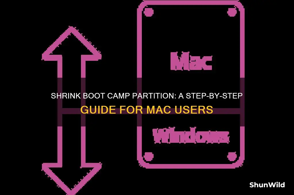 how to shrink boot camp partition