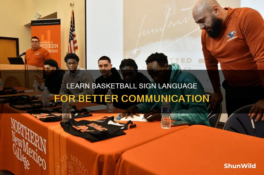 how to sign basketball