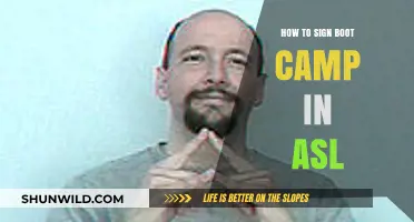 Mastering ASL: How to Sign 'Boot Camp' in American Sign Language