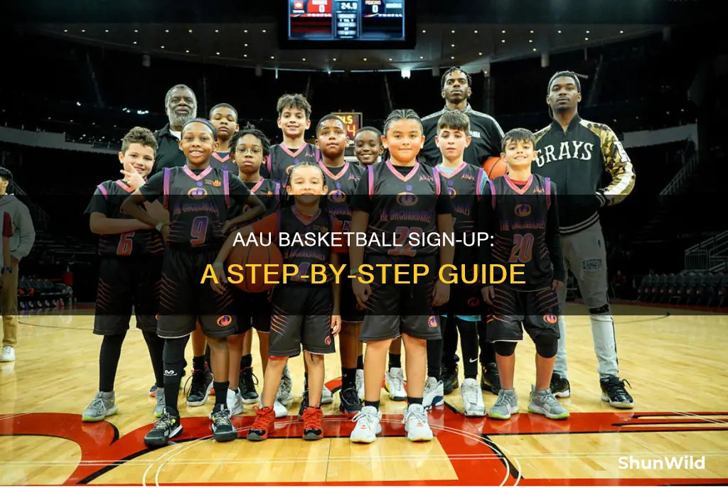 how to sign up for aau basketball
