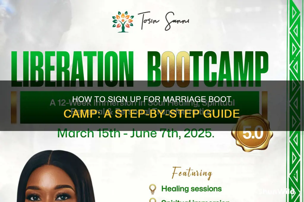how to sign up for marriage boot camp