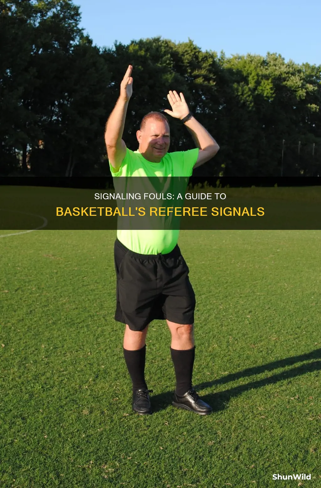 how to signal a foul in basketball