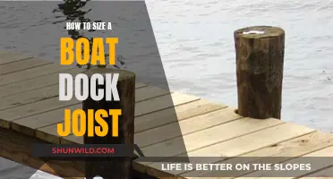 Joist Sizing for Boat Docks: A Comprehensive Guide