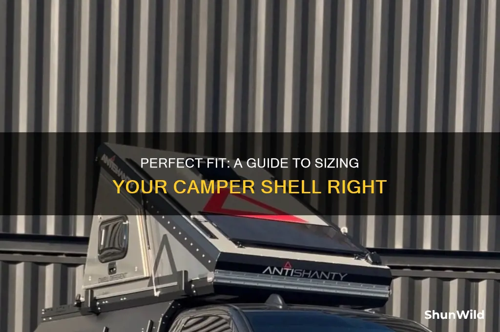 how to size camper shell