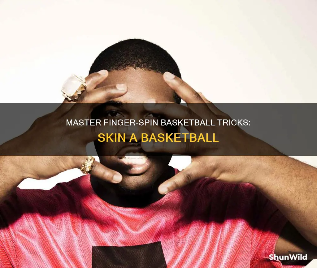 how to skin a basketball on your finger