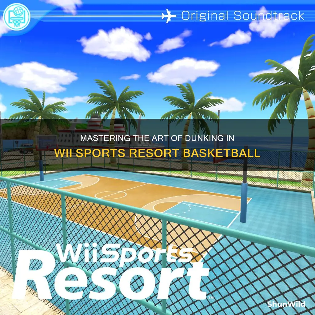 how to slam dunk in basketball wii sports resort