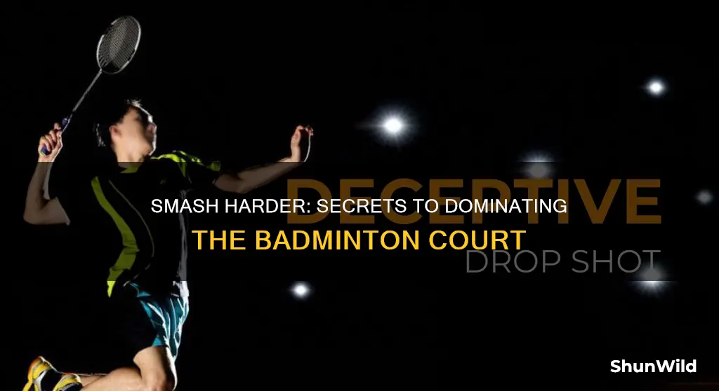 how to smash badminton harder