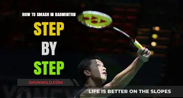 Smashing in Badminton: A Step-by-Step Guide to Dominate