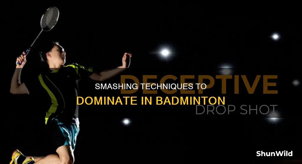 how to smash in badminton tips